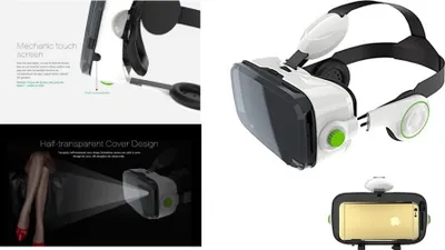 Produktbild von BOBOVR Xiaozhai Z4 3D Brille VR Virtual Reality Smart Headset Kopfhörer 4-6 Zoll Video Handy Game Theater Cinema Galaxy Iphone xperia Z5