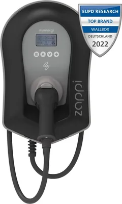 Produktbild von MYENERGI ZAPPI-2H22TB-T ZAPPI-222TB myenergi Wallbox mit HUB (ZAPPI-2H22TB-T)