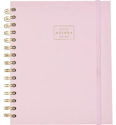 Productafbeelding van Q Kalon - Schoolagenda 2026-2027 - Van september tot juni, weekoverzicht, A5 (17x21 cm)