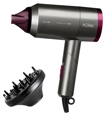 Obrázok produktu pre Ionizátor na fúkanie vlasov, 2000 W, skladací, 2 stupne, kompaktný, ľahký a výkonný. 1800 W, skladací