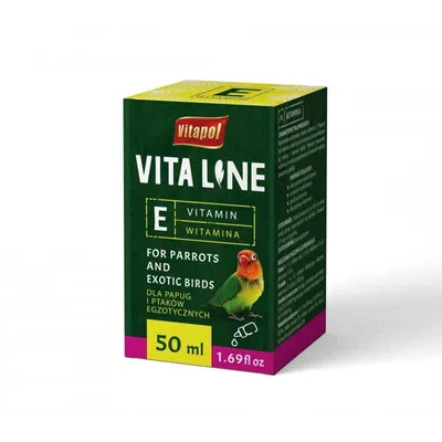 Produktbild von Vitapol VITALINE - Vitamin E für Papageien und exotische Vögel 50 ml