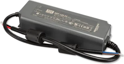Produktbild von MEANWELL NPF-120-24, Installationsnetzteil, IP67 120W 24V 5A CV+CC