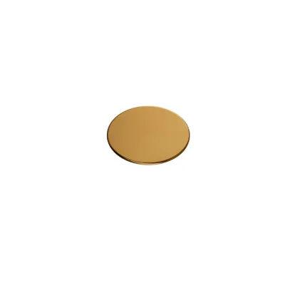 Produktbild von QUADRON Abdeckhaube für Spülbecken, Ø 115 mm, Edelstahl, Farbe: Kupfer PVD, Lochabdeckung, Küchenspüle Abdeckung Ablauf System, Abflussgarnitur