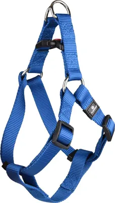 Produktbild von Flamingo Geschirr Step & Go Ziggi blau, Maße: 35-60 cm / 20 mm