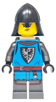 Obrázek produktu pro LEGO Minifigurka: Lesní pevnost, Černý sokol, Voják - Žena, Barva: Perleťová (bdp172)