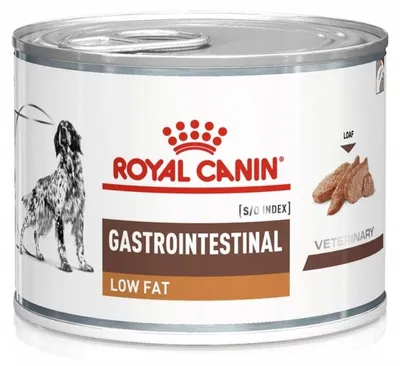 Produktbild von Royal Canin Gastro Intestinal Low Fat, Adult, Groß (26-44 kg), Mittelgroß (11-25 kg), Klein (5-10 kg), Mini (≤4 kg), 200 g