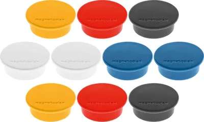 Immagine prodotto di magnetoplan 1662010 magnetoplan Discofix magnete rotondo "colore", colori assortiti