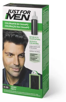 Obrázek produktu pro Just For Men Colorant In Shampoo #Zwart 30 ml