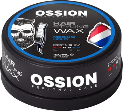 Produktbild von Ossion Barber Line Hair Styling Wax Medium Hold 150 ml