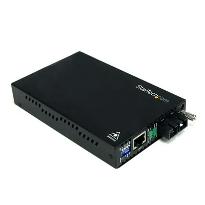 Obrázek produktu pro StarTech.com ET90110SC2, 200 Mbit/s, IEEE 802.3, IEEE 802.3u, Plná, Poloviční, 2000 m, 1310 nm, Vícevidové