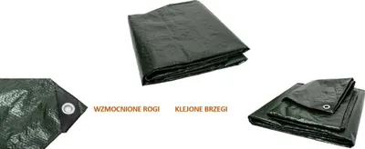 Produktbild von Plane 70G/M2 2*3M Grün - Pla 2*3 70G