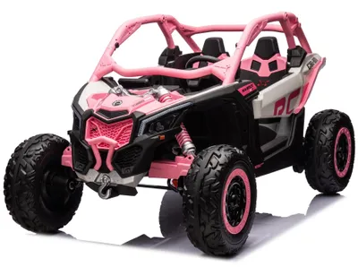 Obrázek produktu pro CAN-AM Maverick UTV Buggy Dětské dvoumístné elektrické auto 24V růžové