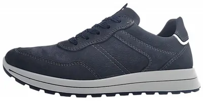 Image de Ara - Chaussures de ville pour hommes, modèle à lacets, bleu, style décontracté