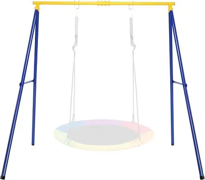 Produktbild von Schaukelgestell bis 200 kg belastbar, Schaukelgerüst für Nestschaukel Kinderschaukel, Schaukel Gestell für Garten, 194 x 184 x 180 cm