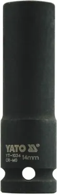 Produktbild von YATO Kraft-Stecknuss YT-1034 78mm Chrom-Molybdänstahl