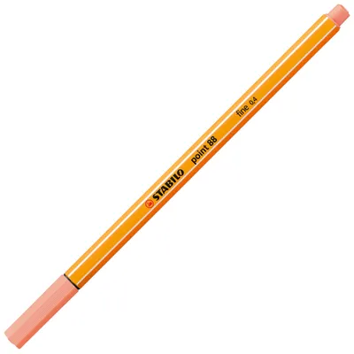 Produktbild von Fineliner - STABILO point 88 - Einzelstift - apricot