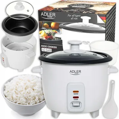Produktbild von Adler AD 6418, Weiß, 0,61 l, 300 W, 220 - 240 V, 50/60 Hz