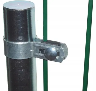 Image de Montman Collier rond Ø 50 mm pour panneaux de jardin zingué