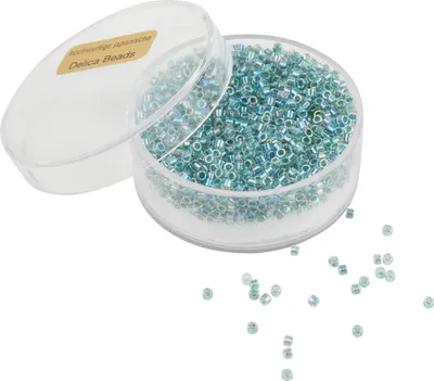 Produktbild von Delica-Rocailles, Ø 2 mm Türkis