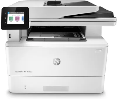 Immagine prodotto di HP LaserJet Pro Stampante multifunzione M428dw Stampa copia scansione fax e mail Scansione a e mail Grigio Bianco