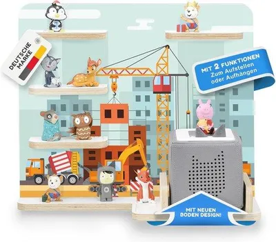 Produktbild von Kinderrek für Musikbox - Ideal für Toniebox und 32 Tonies - Spielzeug und Sammelaccessoire