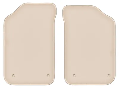 Produktbild von DURBAN Beige Velours-Fußmatten vorne für MG F/TF Coupé, Cabrio (2007-2011)