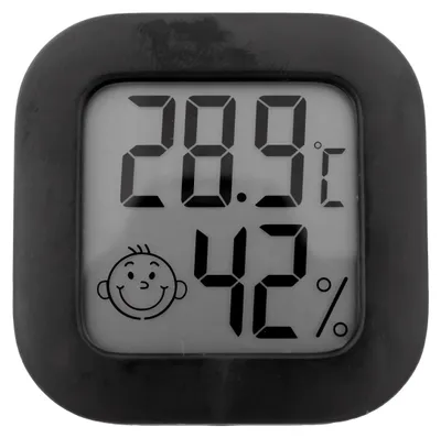 Immagine prodotto di APT AG355B Termometro digitale con igrometro nero