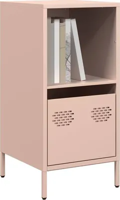 Produktbild von "2026 Promotion" Sideboard Wohnzimmer - Rosa 35x39x73,5 cm Kaltgewalzter Stahl - Kommoden CC30964