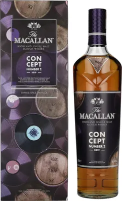 Produktbild von Macallan Concept No. 2 + Box 700ml 40% Vol.