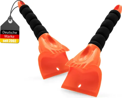 Produktbild von BigDean 2 Stück Eiskratzer Auto – maximale Kratzleistung