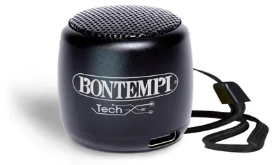 Produktbild von Mini-Lautsprecher, Bluetooth-Lautsprecher – Kabellos – Kompakt, 30 x 20 x 19,5 cm – Schwarz