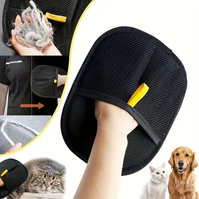 Rukavice na chlupy, odstraňovač pro psí a kočičí srst - Mittsy