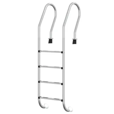 Obrázek produktu pro vidaXL Žebřík do bazénu 54x38x184,5 cm Nerezová ocel 304
