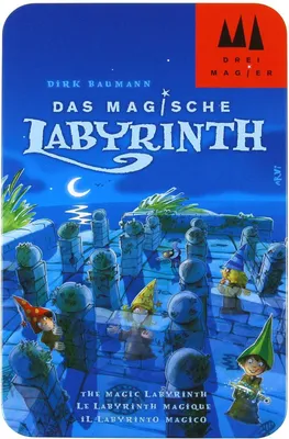 Zdjęcie produktu dla Magiczny labirynt gra planszowa w metalowej puszce