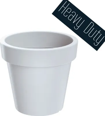 Zdjęcie produktu dla Prosperplast LEXO ROUND DLR Doniczka okrągła Kolor: Biały, Średnica: 100 cm