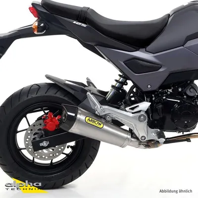 Produktbild von ARROW Auspuff X-KONE für Honda MSX125 Modelljahr 2016-2019, Titan (Nur mit ARROW Krümmer)