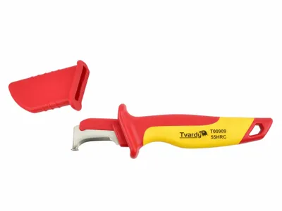 Obrázek produktu pro TVARDY Izolovaný nůž VDE 180 mm pro odizolování kabelů T00909