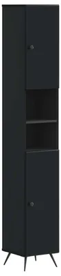 Imagen del producto de Mueble de baño con estante abierto, modelo BREDA, color