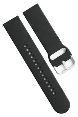 Produktbild von INF Schwarzes Silikon-Uhrenarmband für Fitbit Versa 2/Lite