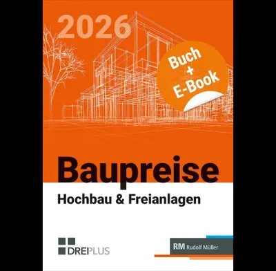 Produktbild von Baupreise für Hochbau und Freianlagen 2026 mit E-Book (PDF)