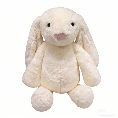 Produktbild von Minicee Plüsch Hase – 45 cm Kawaii Kuscheltier Zart Weiß