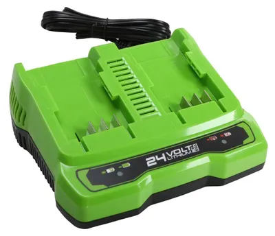 Obrázek produktu pro Nabíječka Greenworks pro 2 baterie 24 V 4 A