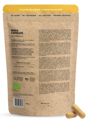 Productafbeelding van Goyu MACA Capsules Biologisch (60 capsules)