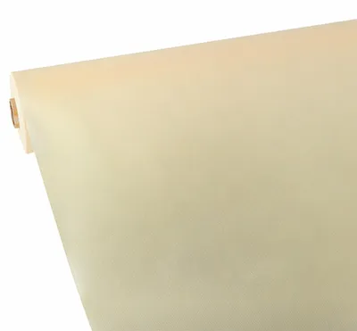 Obrázok produktu pre Papstar 82340, Obdĺžnikový, Krém, Netkaná textília (TNT), Obrus, 118 x 2500 cm, 1,44 kg
