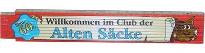 Produktbild von Zollstock zum 60. Alten Säcke