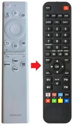 Produktbild von Fernbedienung passend für SAMSUNG GQ65LS03BAUXZG | GQ75LS03BAU | GQ75LS03BAUXZG