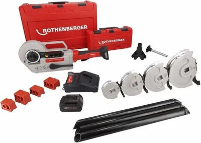 Produktbild von ROTHENBERGER ROBEND 4000E Set, 15-18-22-28mm AMP - 1000004191