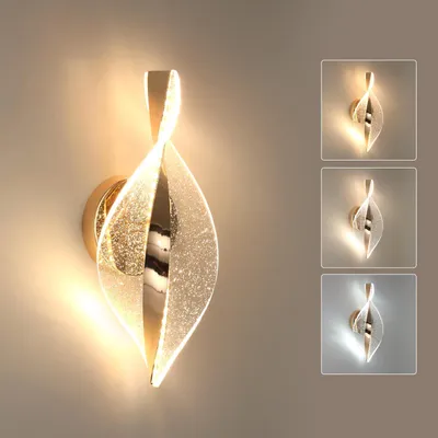 Produktbild von Comely LED Wandleuchten Innen, 12W 2000LM 3 Farbtemperatur 3000/4500/6500K