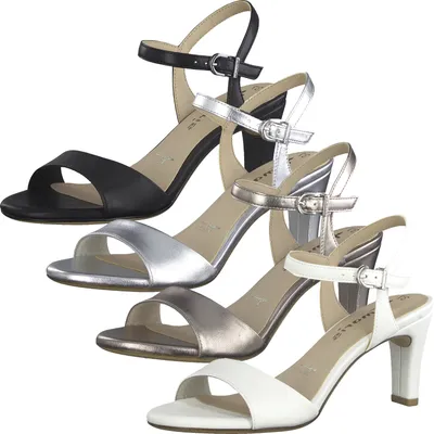 Produktbild von Tamaris Damen Sandalen Sandaletten 1-28008-26, Größe:39 EU, Farbe:Silber