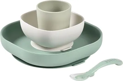 Produktbild von Beaba 4-tlg. Silikon-Geschirr-Set